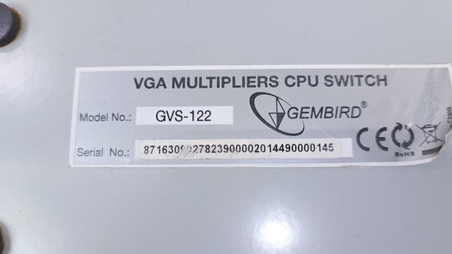 147-138-001 Разветвитель VGA GEMBIRD GVS-122 #10