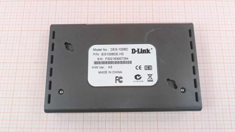 143-040-001 Коммутатор неуправляемый D-LINK DES-1008D #7
