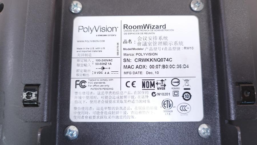 194-082-001 Конференц-станция POLYVISION Room Wizard RW10 #13
