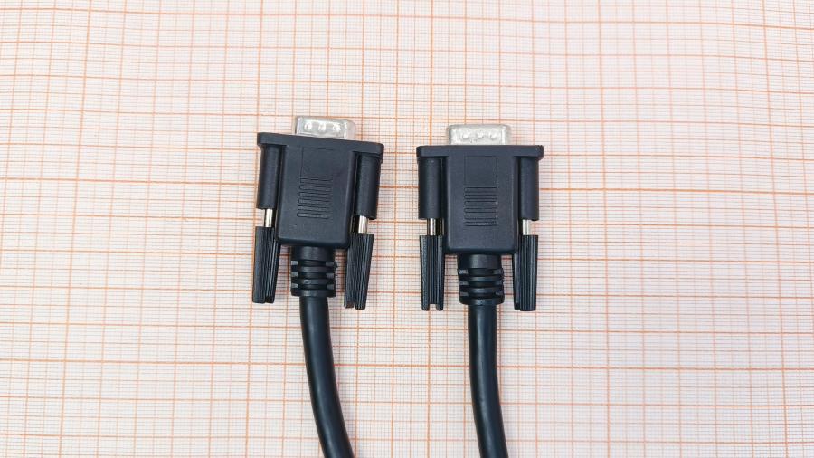 001-647-001 Кабель SVGA 15M/15M  VGA 15M - VGA 15M 1.8m blk fb #2