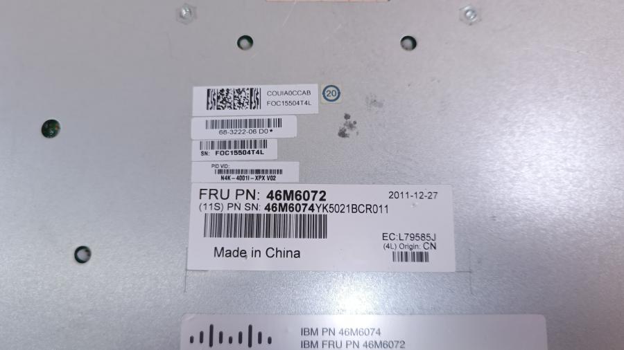 001-677-001 Интерфейсный модуль CISCO Nexus 4001I #12