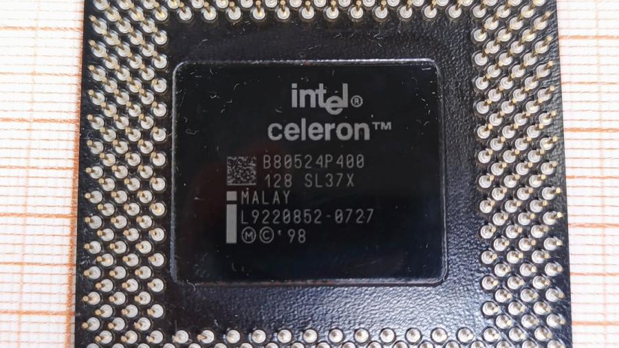 001-689-001 CPU INTEL Celeron B80524P400 #4