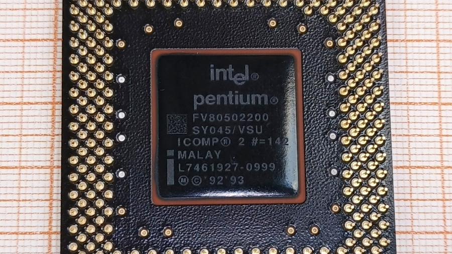 001-692-001 CPU Socket 7 INTEL Pentium FV80502200 #4
