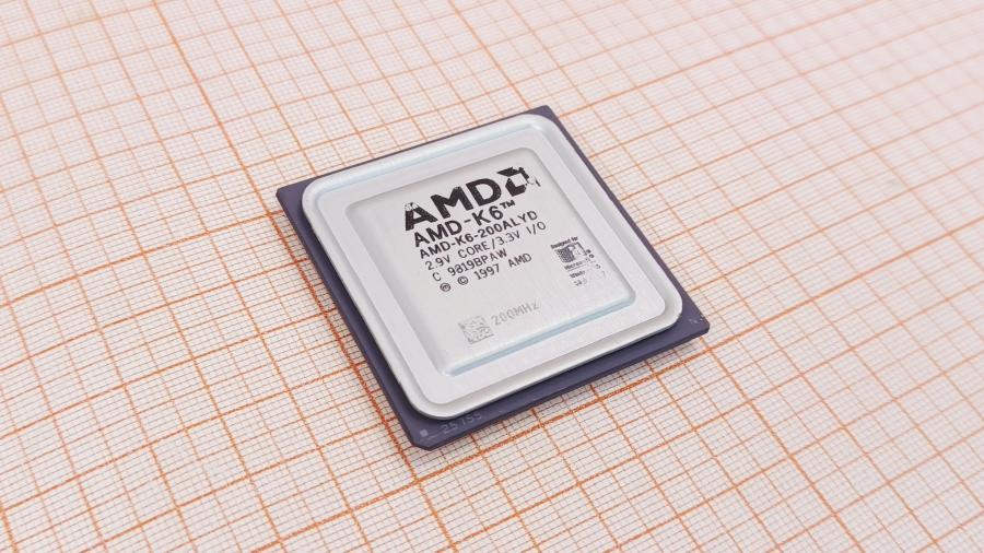 001-694-001 CPU Socket 7 AMD AMD-K6-200ALYD #1