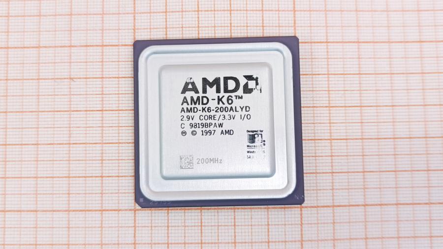 001-694-001 CPU Socket 7 AMD AMD-K6-200ALYD #2
