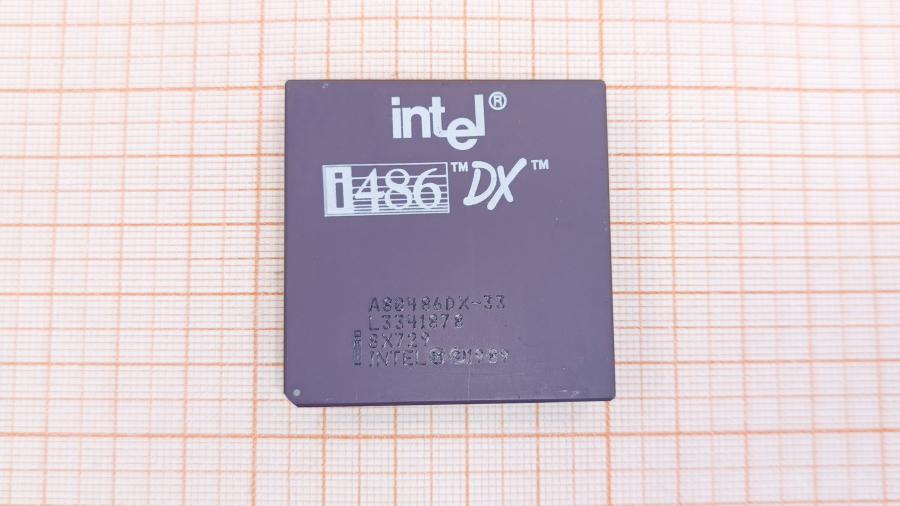 001-700-001 CPU PGA168 INTEL i486 DX A80486DX-33 #2
