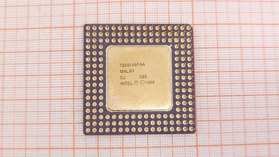 001-700-001 CPU PGA168 INTEL i486 DX A80486DX-33 #3
