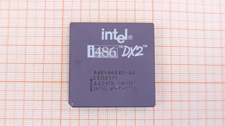 001-701-001 CPU PGA168 INTEL i486 DX2 A80486DX2-66 #2