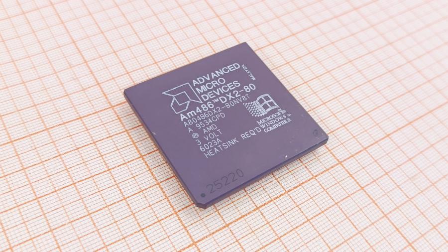 001-702-001 CPU PGA168 AMD A80486DX2-80NV8T #1