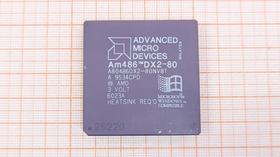 001-702-001 CPU PGA168 AMD A80486DX2-80NV8T #2