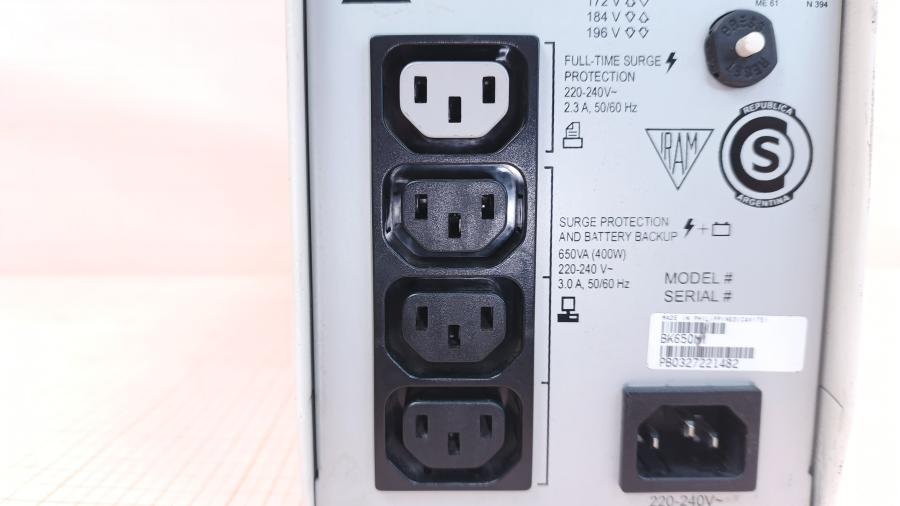 235-001-001 Источник бесперебойного питания APC Back-UPS 650 #9