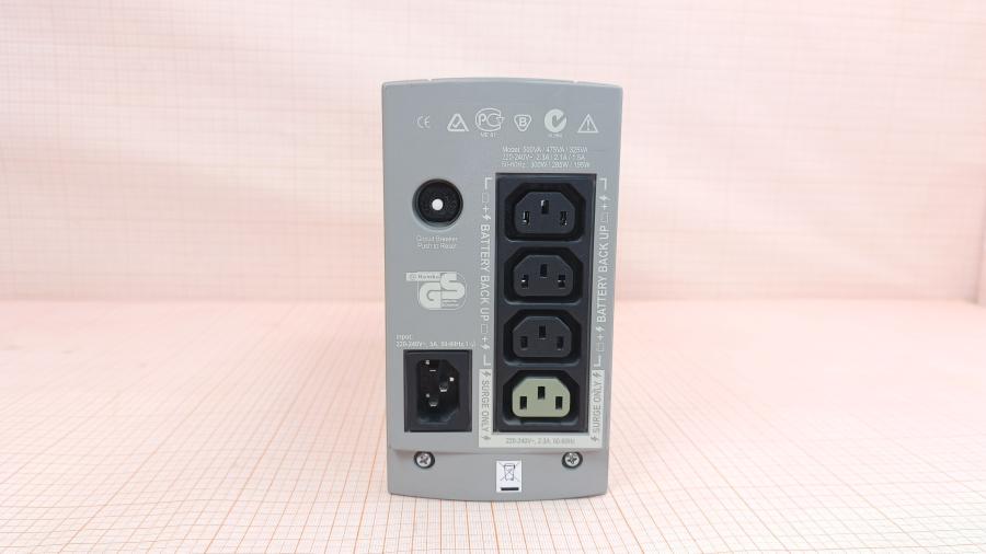 235-002-001 Источник бесперебойного питания APC Back-UPS BK500-RS #7