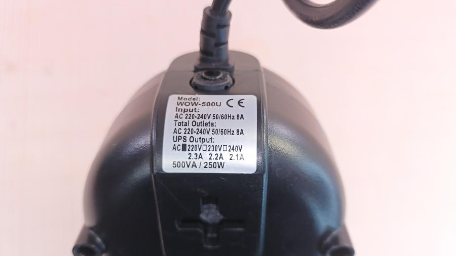 235-007-001 Источник бесперебойного питания Powercom WOW-500U #9