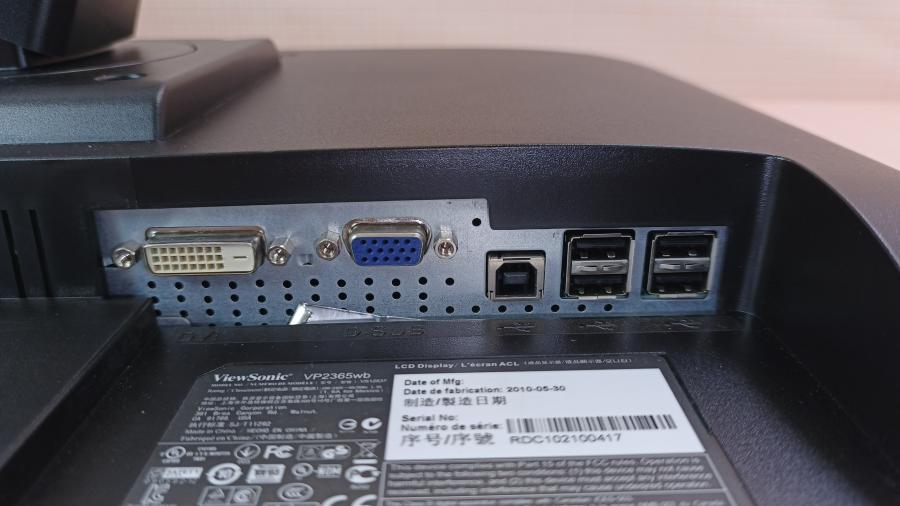 236-002-001 Монитор ЖК VIEWSONIC VP2365wb #7