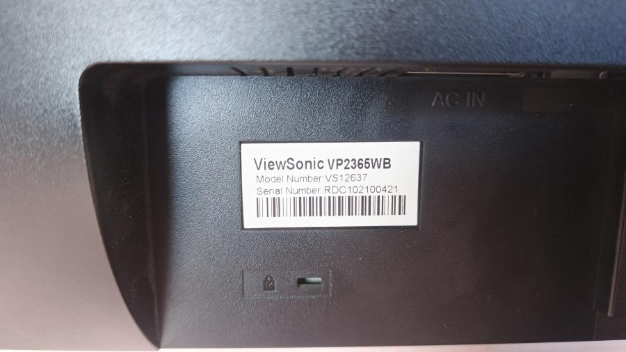 236-002-002 Монитор ЖК VIEWSONIC VP2365wb #10