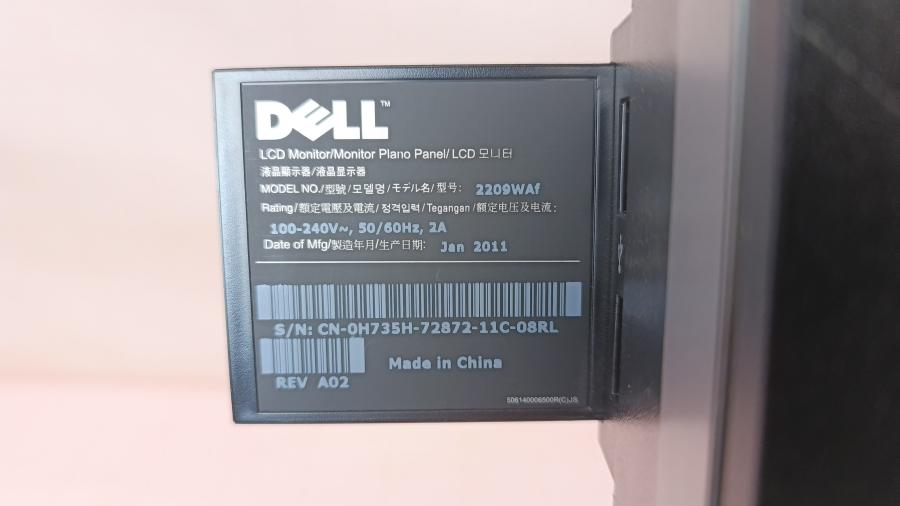 236-021-001 Монитор ЖК DELL 2209WAf #8