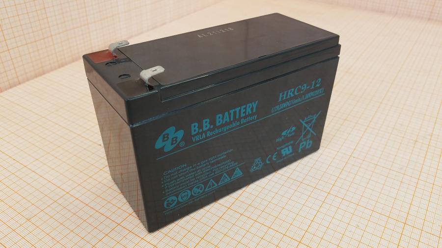 235-009-001 Аккумулятор B.B.BATTERY HRC9-12 #1