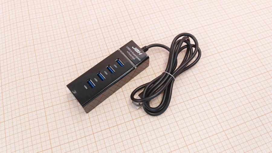 236-031-001 Делитель портов JBH USB 3.0-SuperSpeed 4 Ports Hub #1