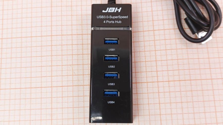 236-031-001 Делитель портов JBH USB 3.0-SuperSpeed 4 Ports Hub #3