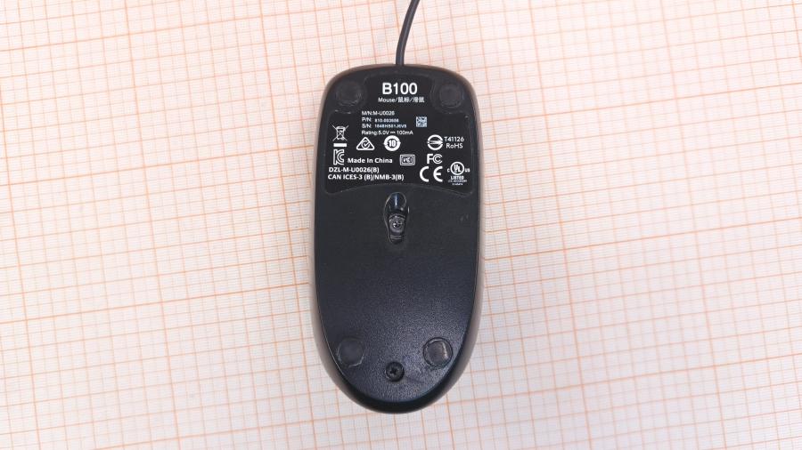 236-036-001 Мышь проводная Logitech B100 #3