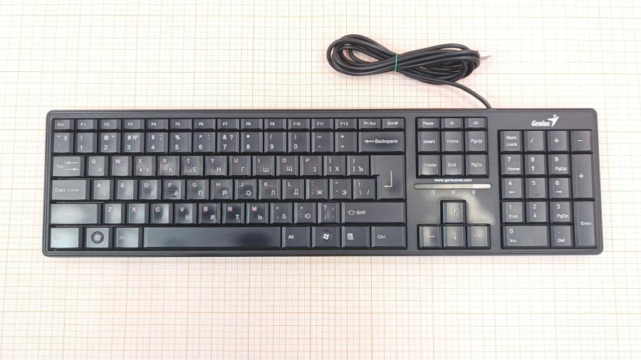 236-043-001 Клавиатура проводная Genius SlimStar 120 #1