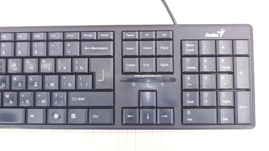 236-043-001 Клавиатура проводная Genius SlimStar 120 #3