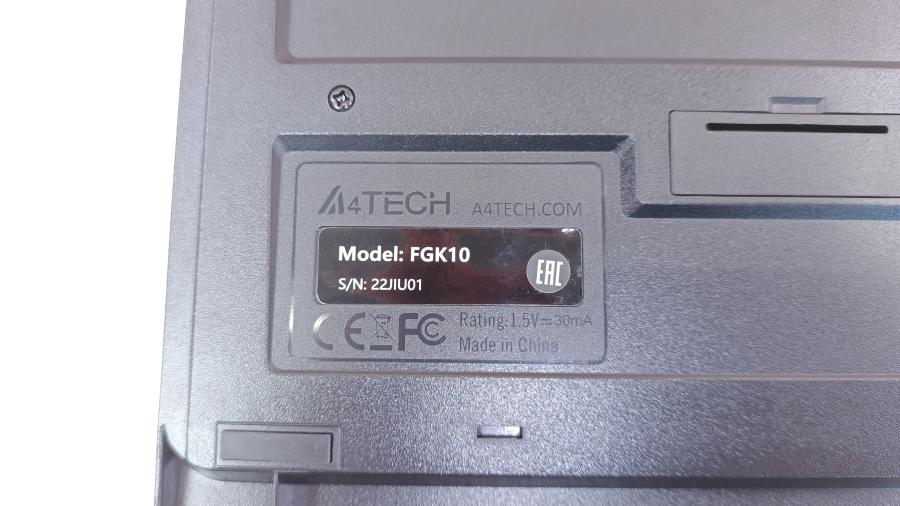 236-045-001 Клавиатура беспроводная A4tech FSTYLER FGK10 #6