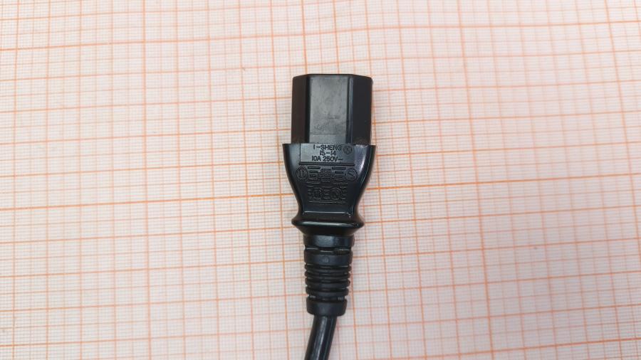 236-050-001 Кабель питания CEE7/7  CEE7/7 Угловой - IEC-C13 3G×0.75мм² 1M #4