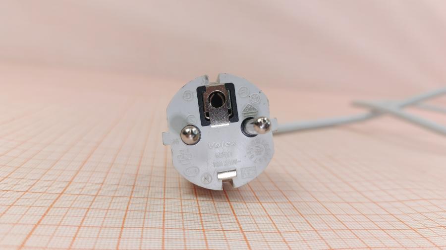 001-714-002 Кабель питания APPLE Volex CEE7/7 - IEC-C13 3G×0.75мм² 1.8M #3