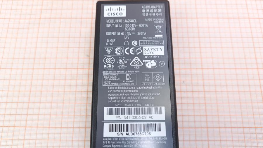 001-716-001 БП для IP телефона CISCO AA25480L #3