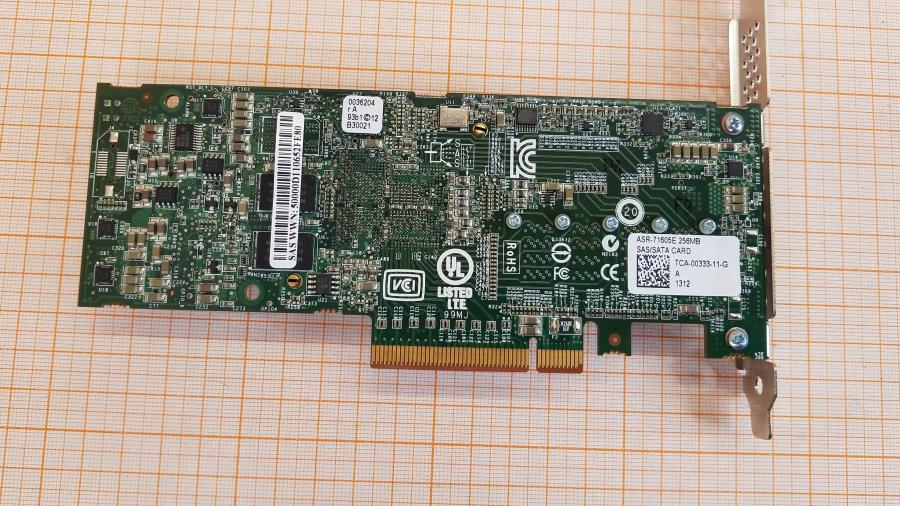 189-168-001 Контроллер PCI Adaptec ASR-71605E #4