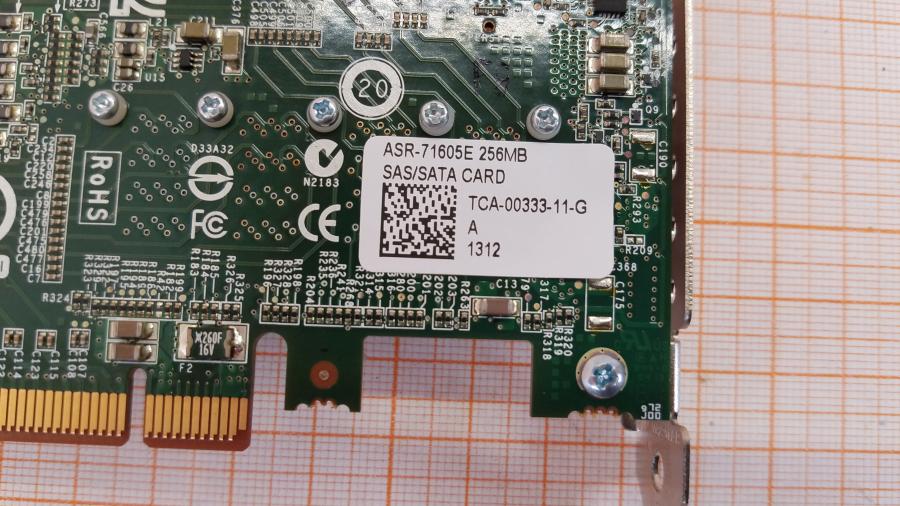 189-168-001 Контроллер PCI Adaptec ASR-71605E #5