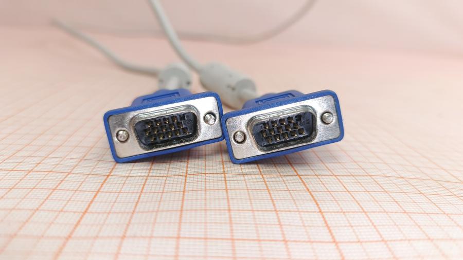 001-743-001 Кабель SVGA 15M/15M  VGA 15M - VGA 15M 1.5m 2fb #3