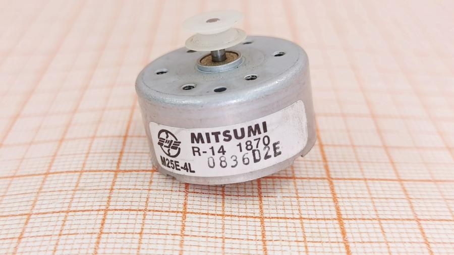 001-747-001 Электродвигатель DVD-привода MITSUMI M25E-4L #2