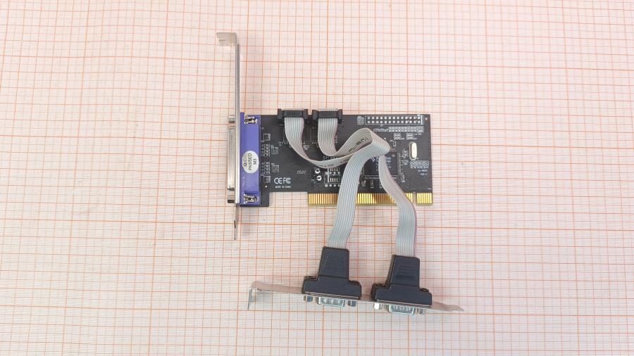 001-769-001 Контроллер PCI  PCI-IO9835-2S1P-2 #4