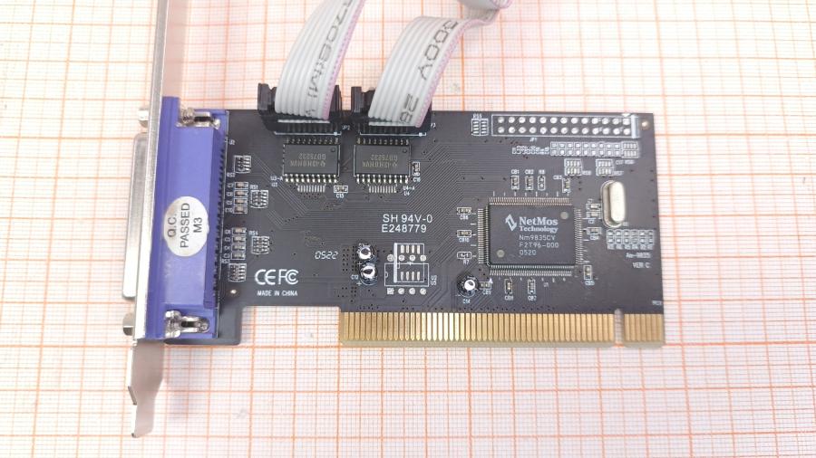 001-769-001 Контроллер PCI  PCI-IO9835-2S1P-2 #5