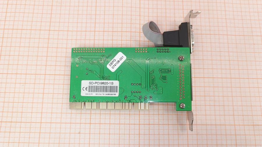 001-776-001 Контроллер PCI Espada SD-PCI9820-1S #4