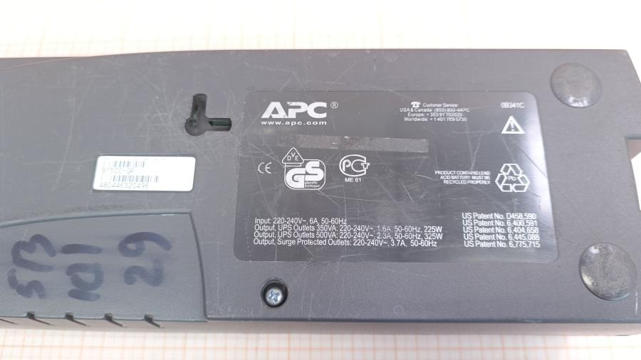 001-797-002 Источник бесперебойного питания APC Back-UPS ES BF500-GR #13