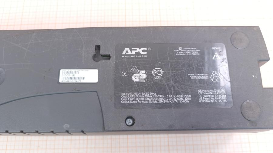 001-797-003 Источник бесперебойного питания APC Back-UPS ES BF500-GR #13