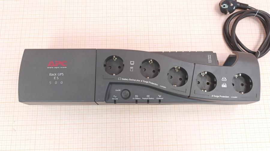 001-797-004 Источник бесперебойного питания APC Back-UPS ES BF500-GR #2