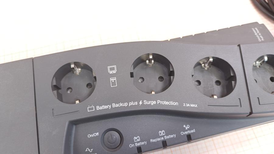 001-797-004 Источник бесперебойного питания APC Back-UPS ES BF500-GR #4