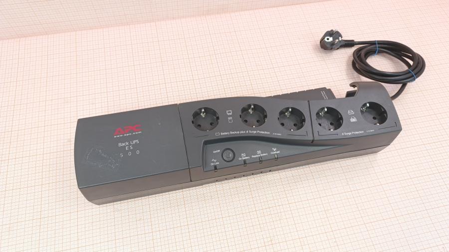 001-797-005 Источник бесперебойного питания APC Back-UPS ES BF500-GR #1