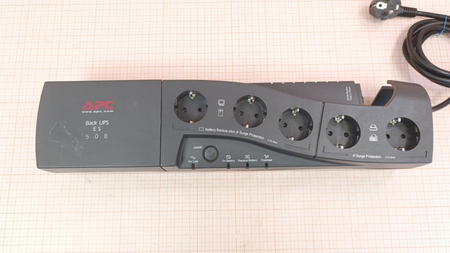 001-797-005 Источник бесперебойного питания APC Back-UPS ES BF500-GR #2