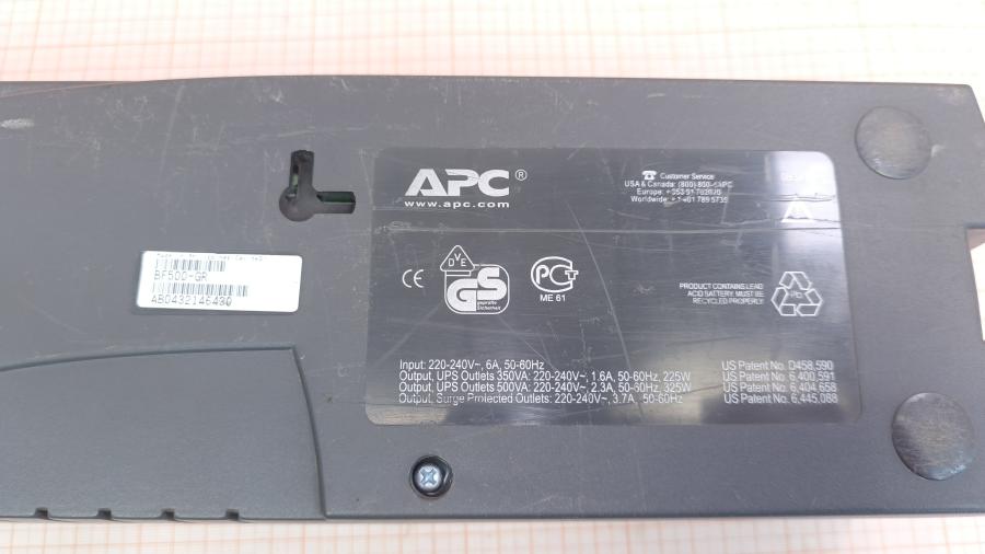 001-797-005 Источник бесперебойного питания APC Back-UPS ES BF500-GR #13