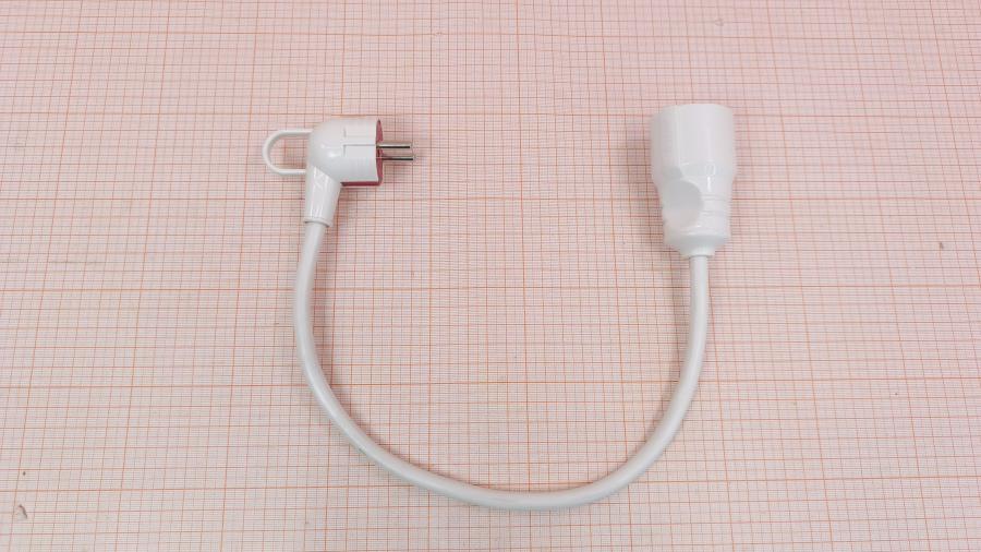 001-799-001 Кабель питания CEE7/7 Lezard CEE7/7 - Schuko 3G×1.5мм² 0.5M #1