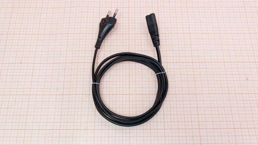 001-801-001 Кабель питания CEE 7/16  CEE7/16 - IEC-C7 2G×0.75мм² 1.9M #1