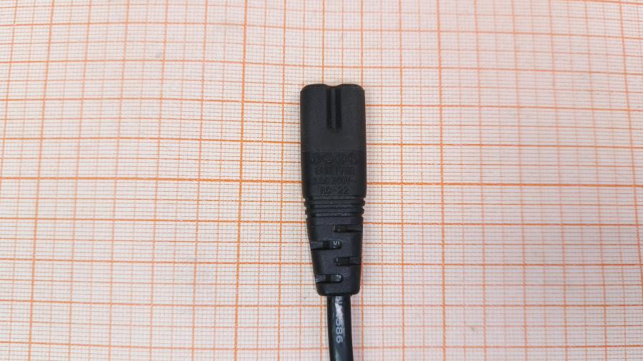 001-801-001 Кабель питания CEE 7/16  CEE7/16 - IEC-C7 2G×0.75мм² 1.9M #4