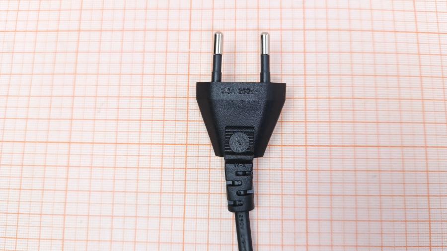 001-802-001 Кабель питания CEE 7/16  CEE7/16 - IEC-C7 2G×0.75мм² 2M #2