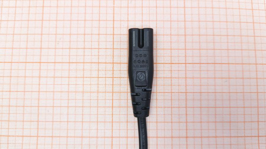 001-802-001 Кабель питания CEE 7/16  CEE7/16 - IEC-C7 2G×0.75мм² 2M #4