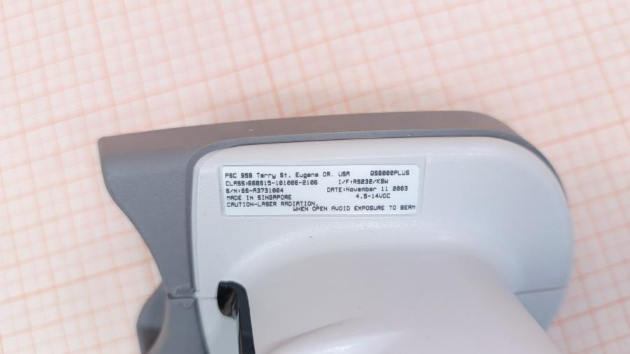 077-141-002 Сканер штрих-кода PSC QS6000 PLUS #8